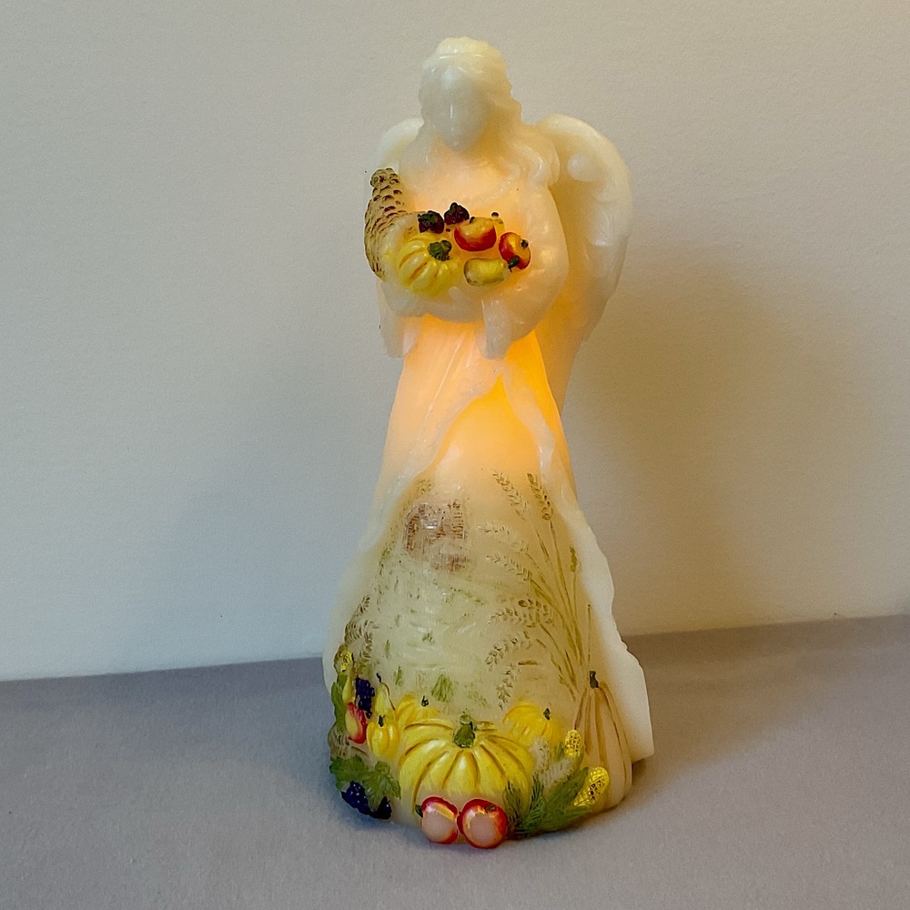 Candle Impressions ‘Fall’ lighted Angel battery operated